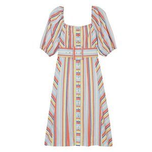 Tanya Taylor Claude Dress in Summer Stripe
